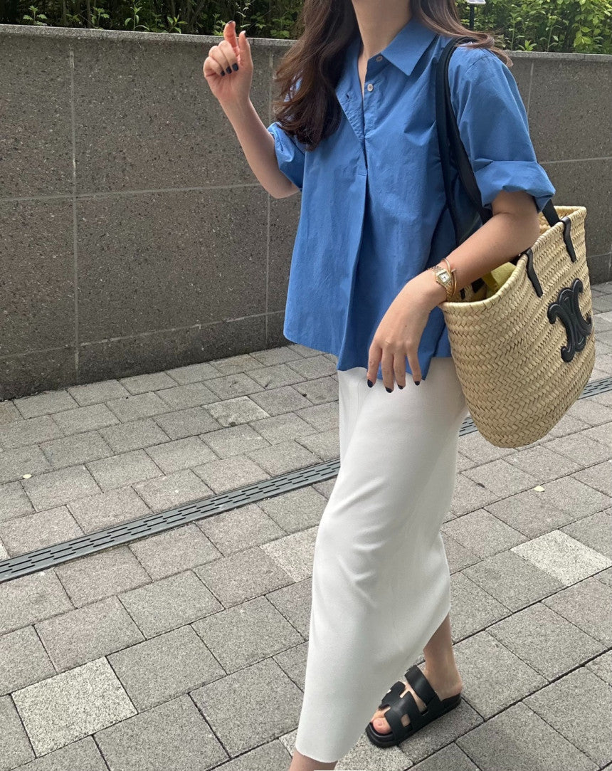 *Flare Line Summer Shirt