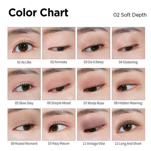[CLIO] [CLIO] Shade & Shadow Palette (02.SOFT DEPTH)