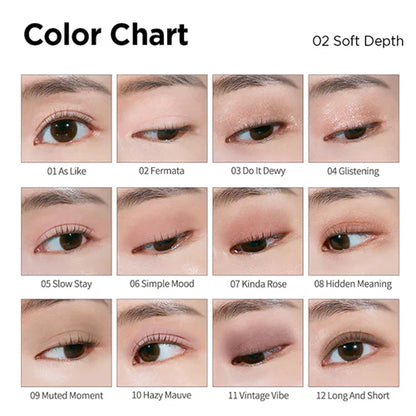 [CLIO] [CLIO] Shade & Shadow Palette (02.SOFT DEPTH)