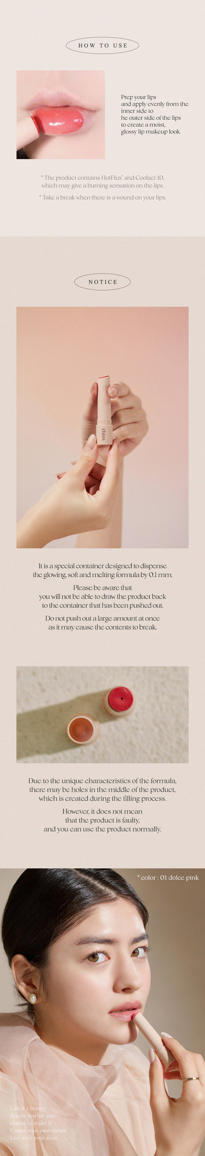 [Thim Beauty]  Refreshing Glow Lip Balm - AdoreMeU