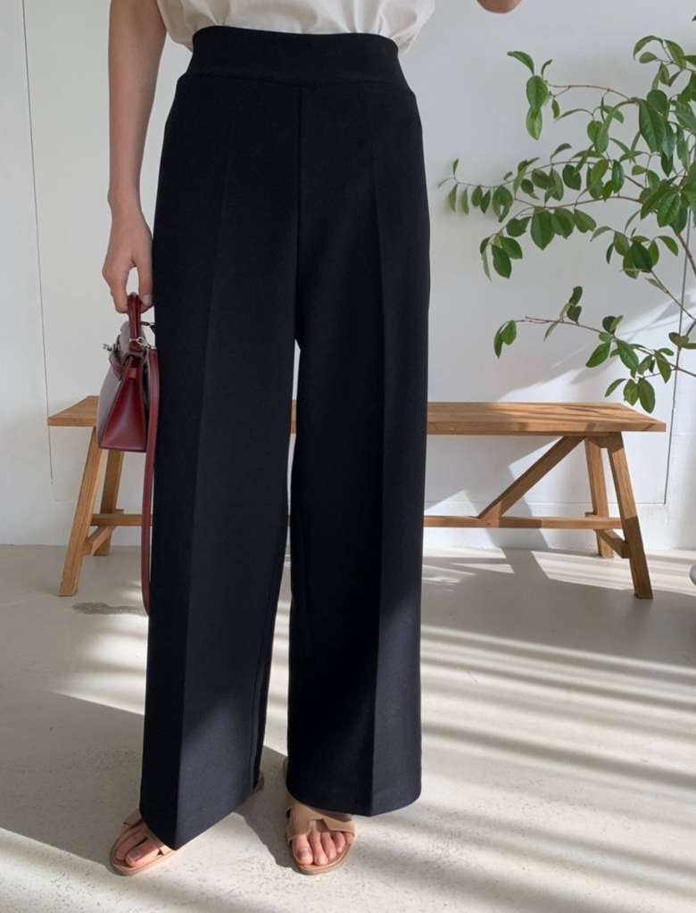 *Effortless Wide Slacks