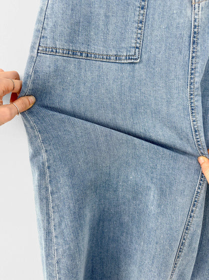 Front Pocket Denim Skirt(~7/6)