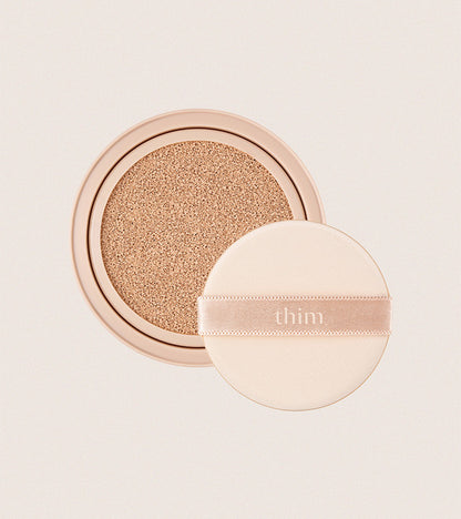 [Thim Beauty] Thim Luminous Skin Cushion 15g REFILL(21. Light Beige) - AdoreMeU