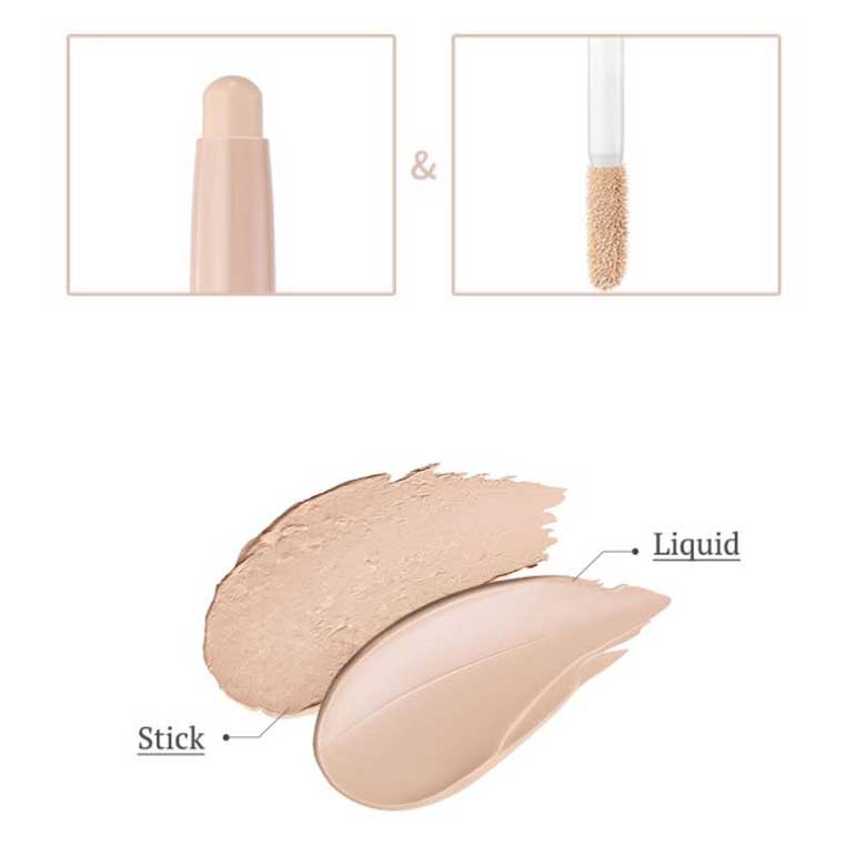 [Thim Beauty] Skin cover concealer duo (Ivory)