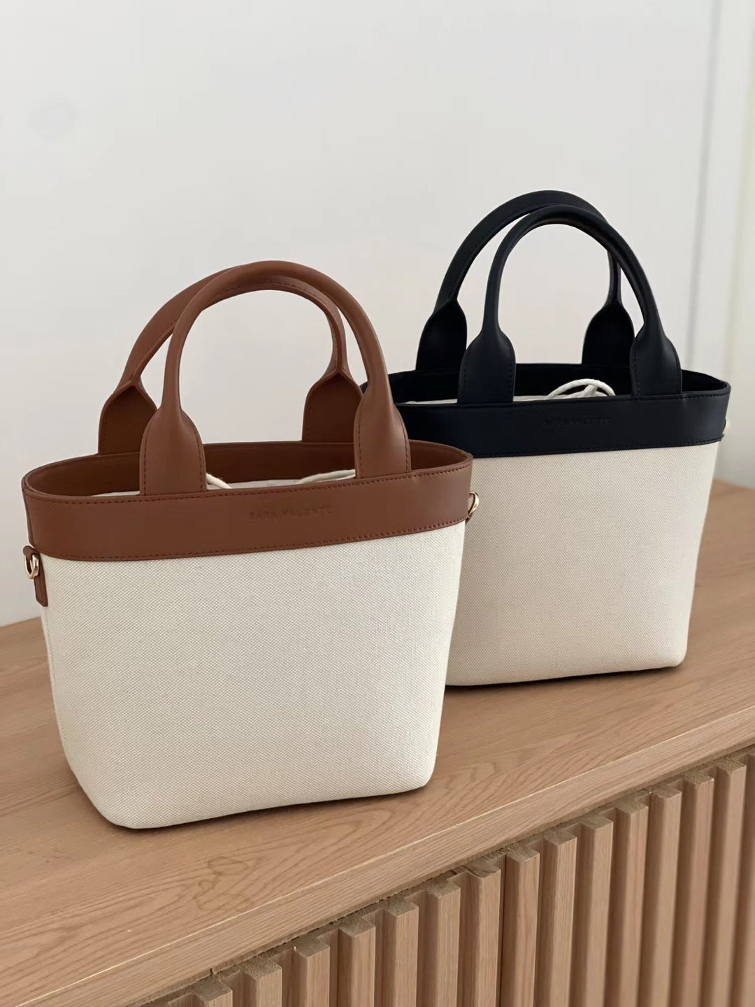 Canvas Leather Bag