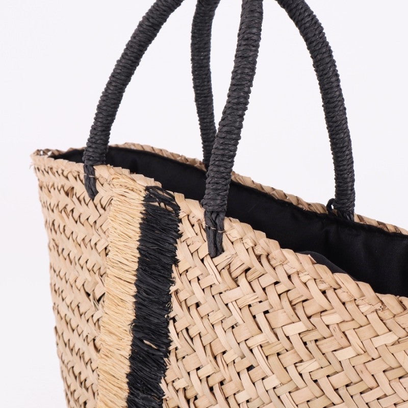 Rattan Beach Tote Bag