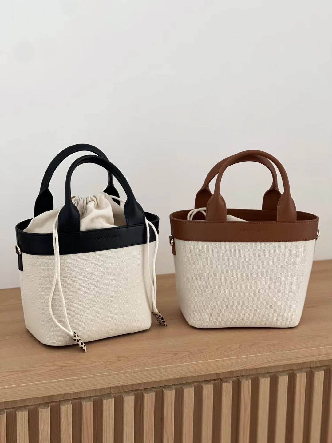 Canvas Leather Bag