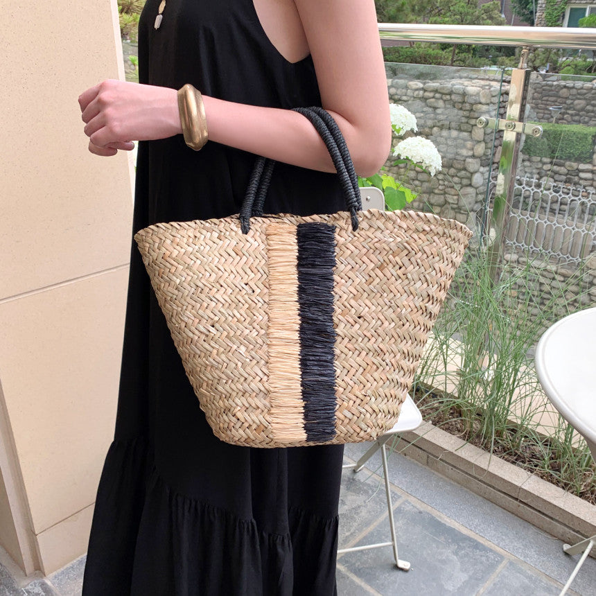 Rattan Beach Tote Bag