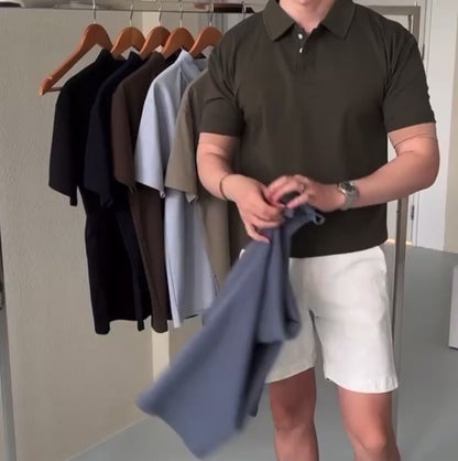 Collar  Muscle Short Sleeve